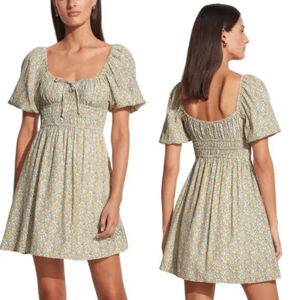 Like New Faithfull the Brand Sylvie Mini Dress Sz 2 XS